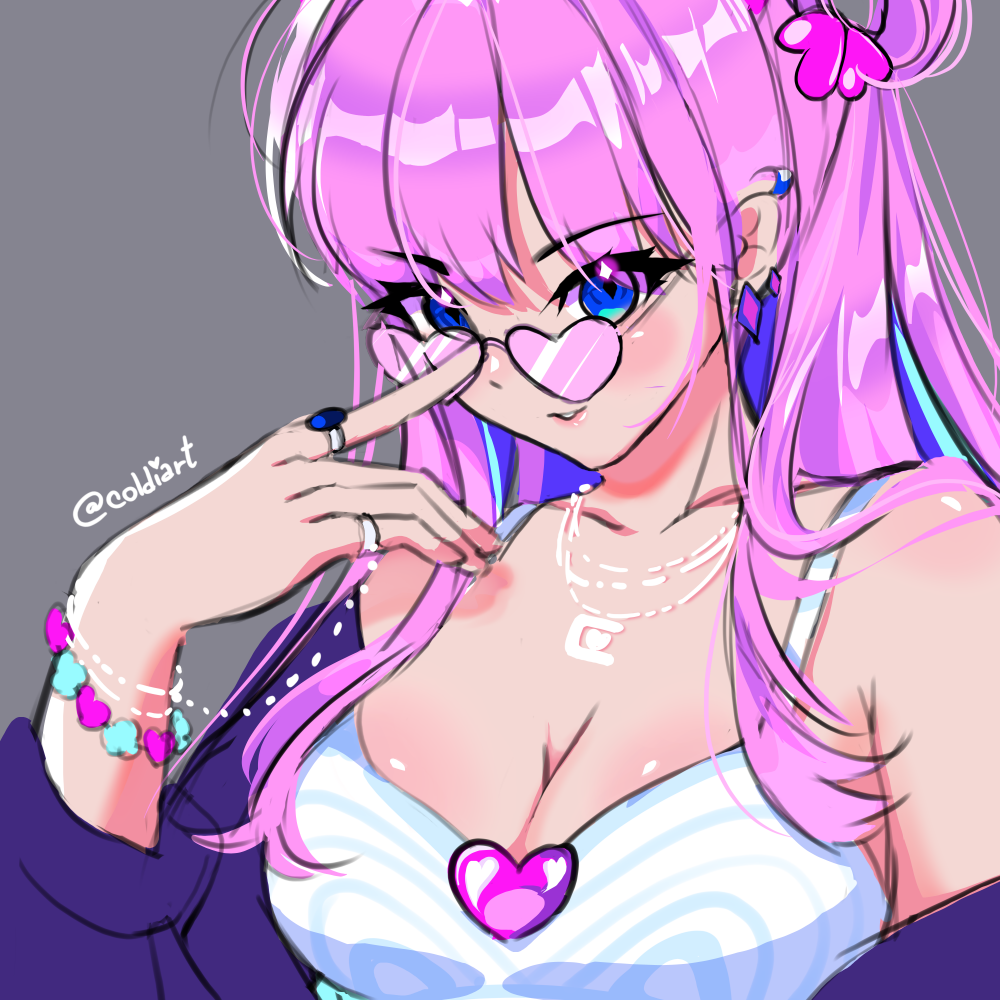 [Glasses] Study File + Drawing Process Video