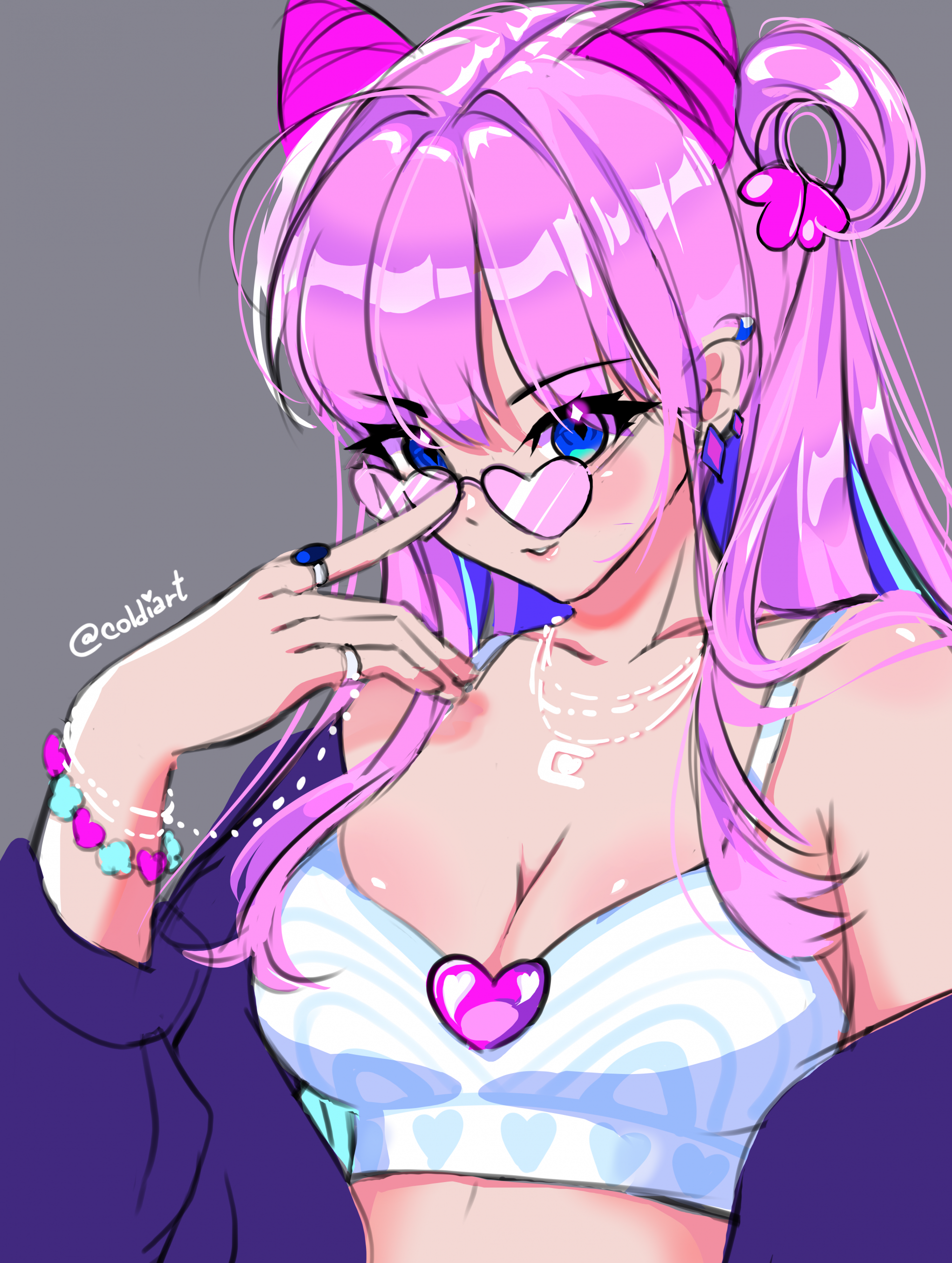 [Glasses] Study File + Drawing Process Video